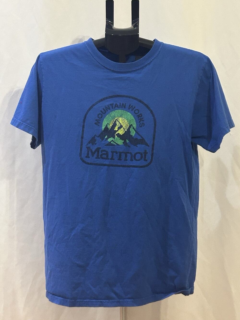 Marmot Mountain Works Men's T-Shirt * Blue * Medium *